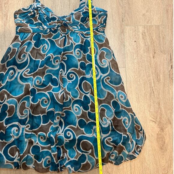 Arden B Y2K Silk Babydoll Fairy Mini Dress Size L - Picture 11 of 11